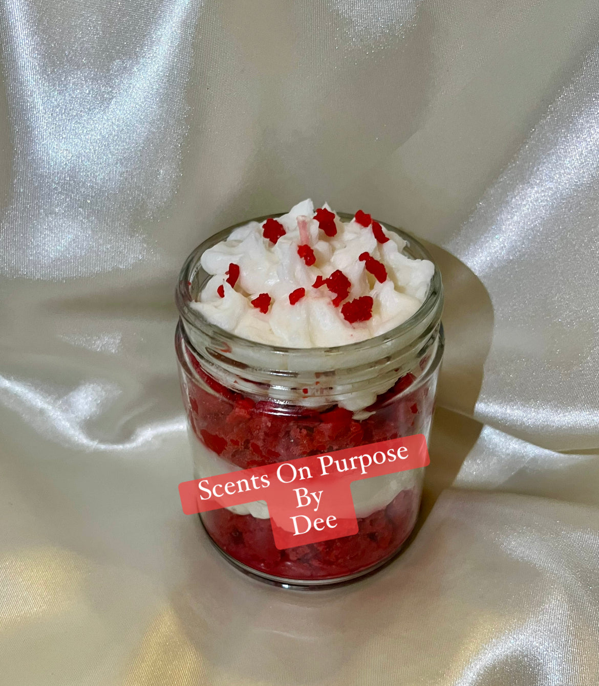 Red Velvet Cake Candle