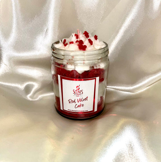 Red Velvet Cake Candle
